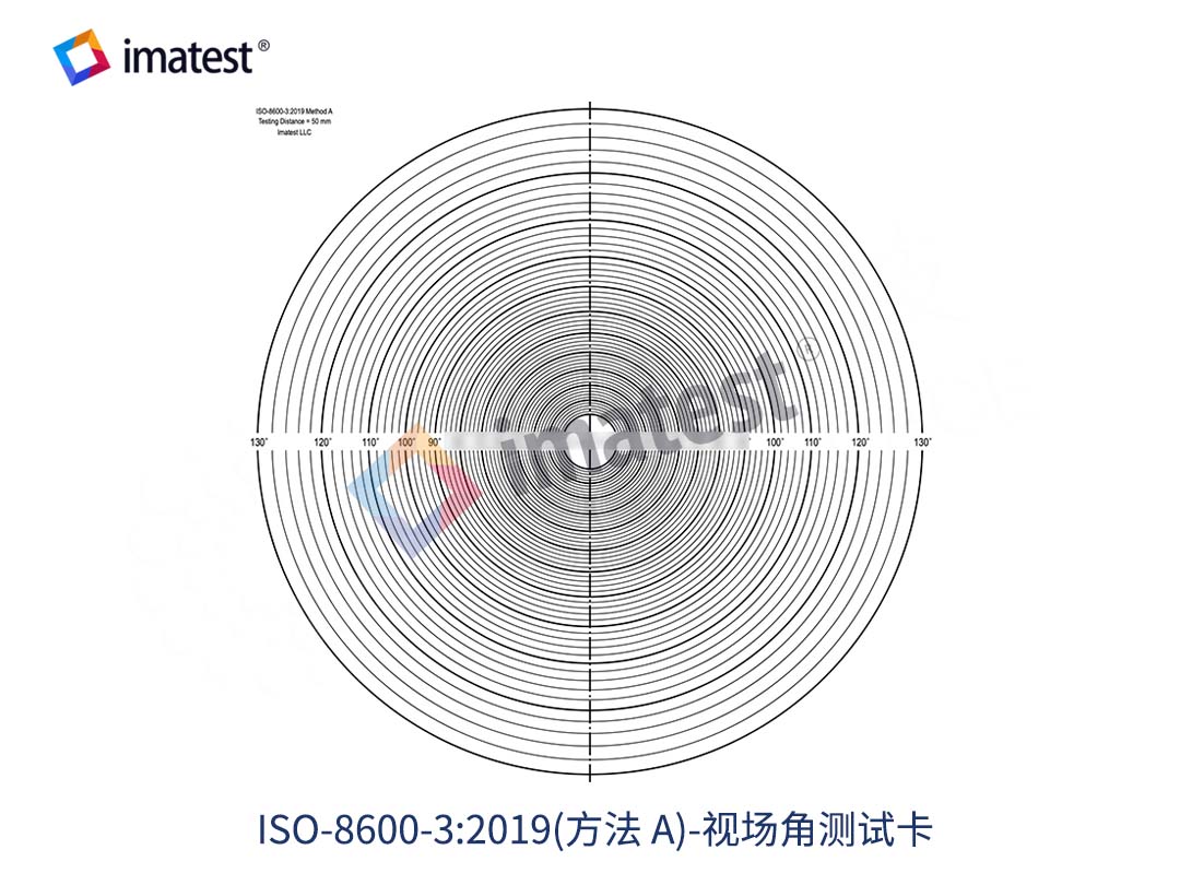 FOV测试卡-ISO-8600-3:2019 (Method A) 