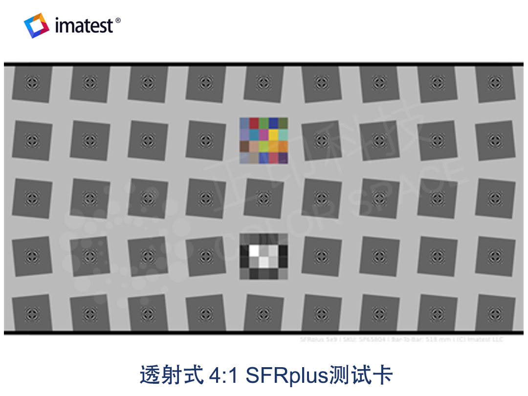 透射式 4:1 SFRplus测试卡