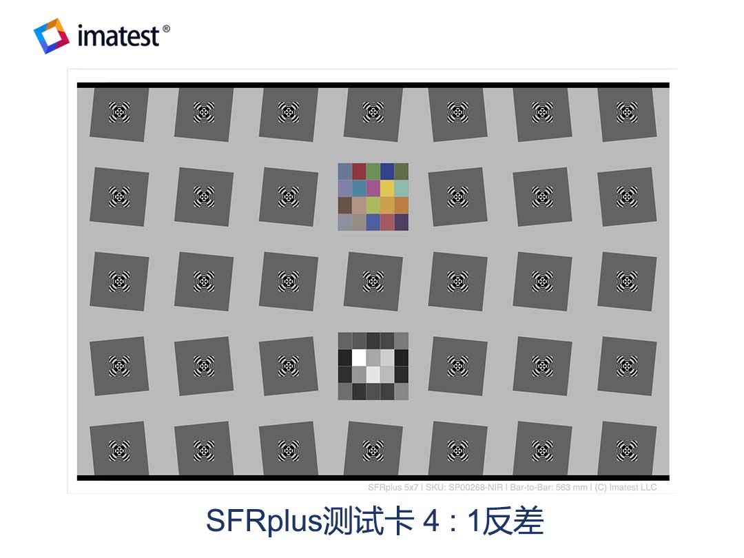 SFRplus测试卡 4:1反差