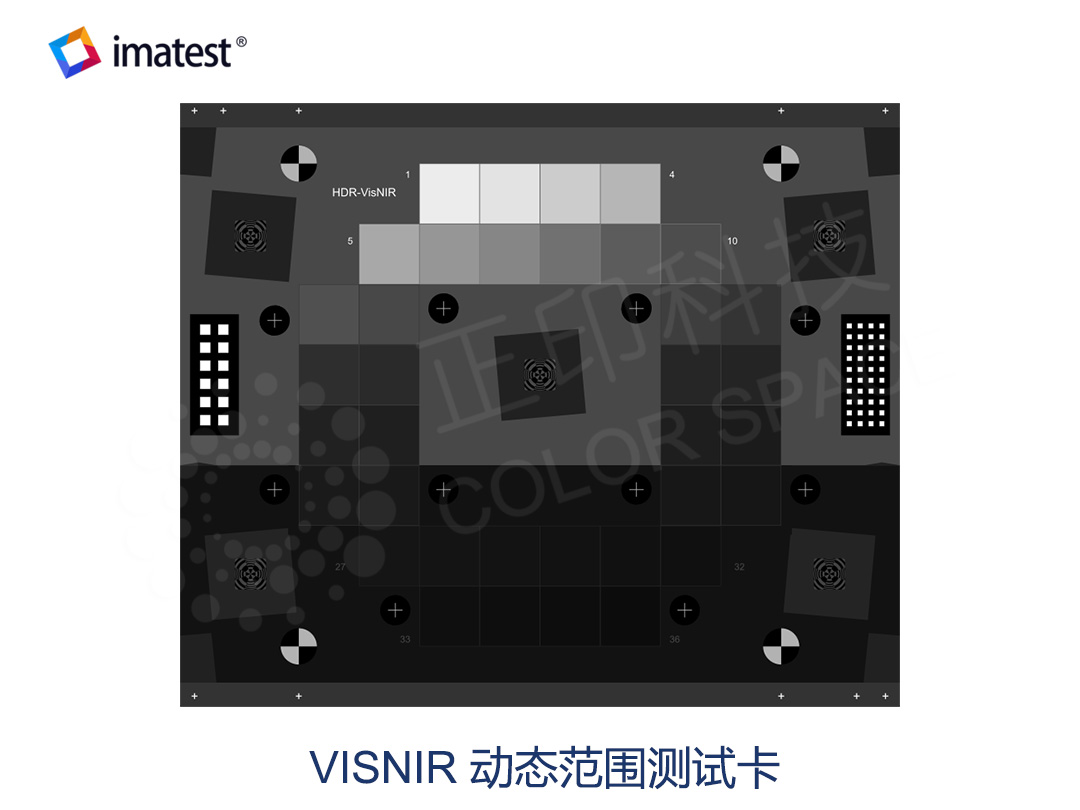 Imatest VisNIR Dynamic Range Chart 