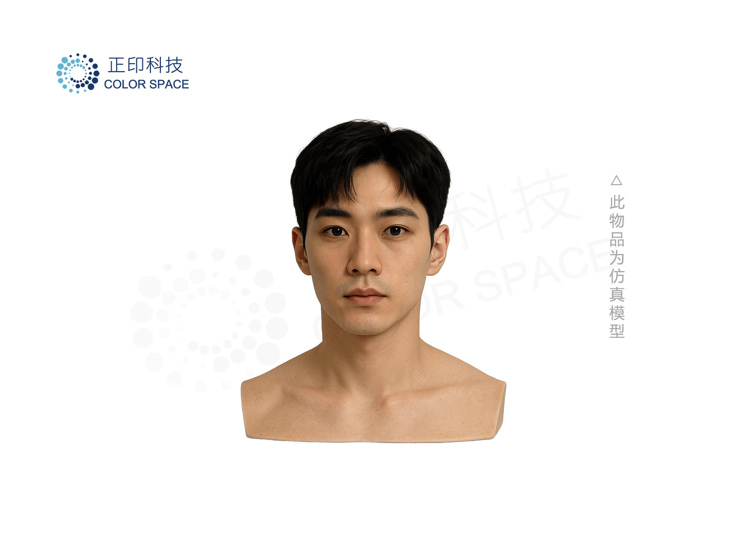 高仿真立体头模