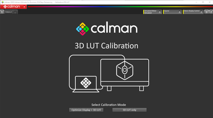 3D LUT 校准工作流程