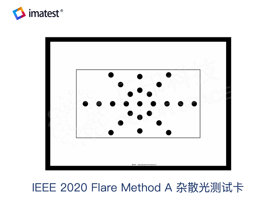 IEEE 2020 标准眩光测试卡