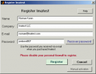 Imatest软件注册窗口